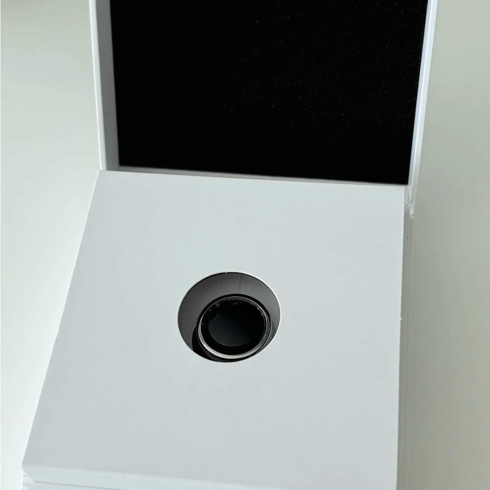 Oura Ring Gen3 in Shiny Silver
